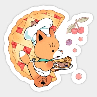 Cherry pie Sticker